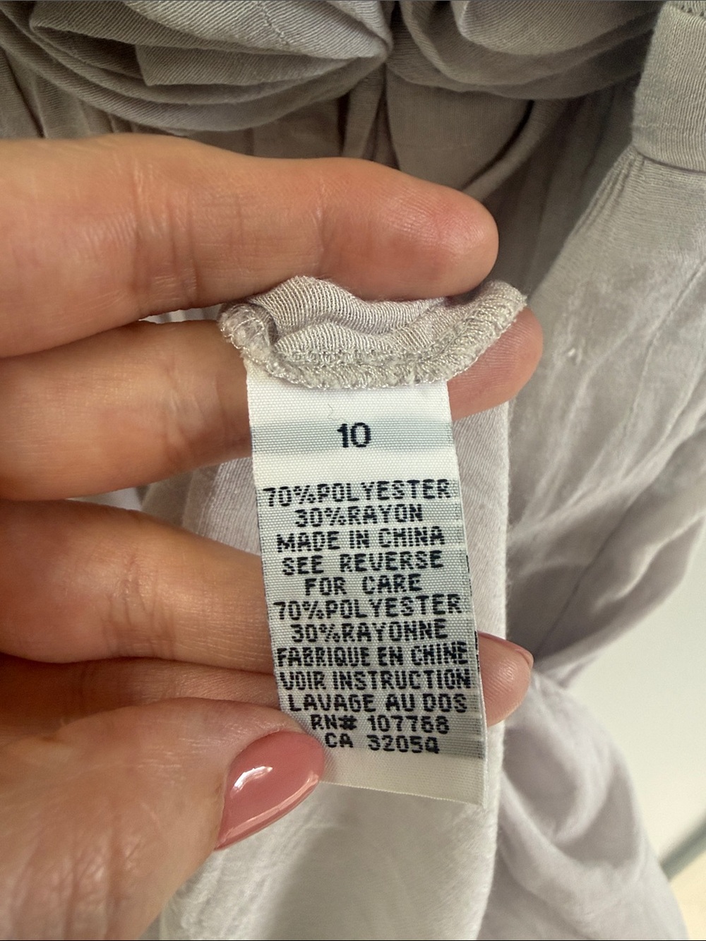 Anthropologie Sine Light Gray Sleeveless V-Neck Floral Waist Sundress - Picture 3 of 9
